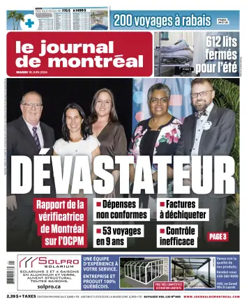 Le Journal de Montreal - 18 Jun 2024