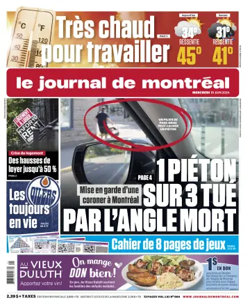 Le Journal de Montréal - 19 июн. 2024