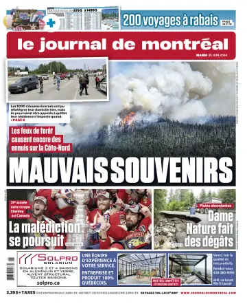 Le Journal de Montreal - 25 Jun 2024