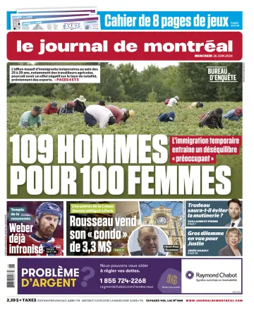 Le Journal de Montreal - 26 Jun 2024