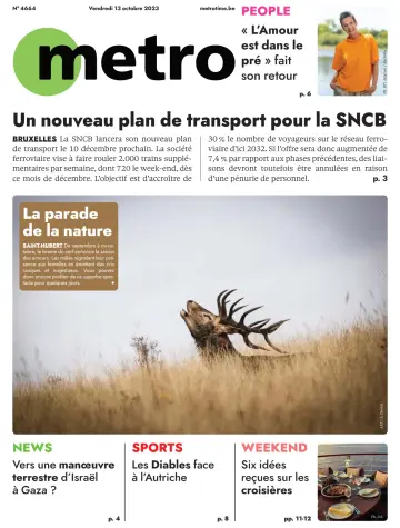 Metro (French Edition) - 13 Oct 2023