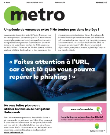 Metro (French Edition) - 16 Oct 2023