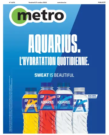 Metro Belgique - 27 10月 2023