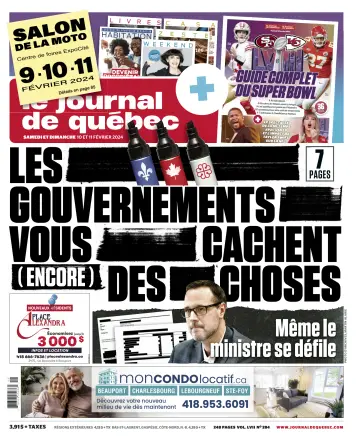 Le Journal de Quebec - 10 Feb 2024