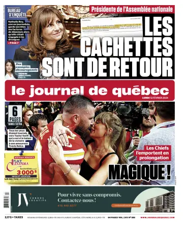 Le Journal de Quebec - 12 Feb 2024