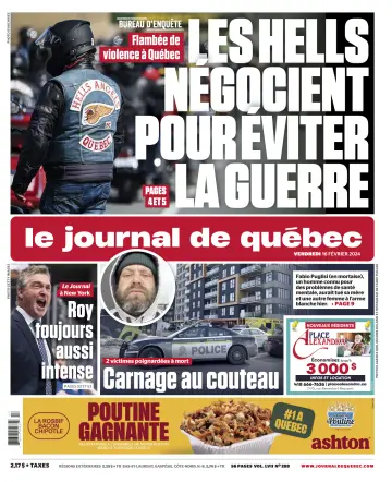 Le Journal de Quebec - 16 Feb 2024