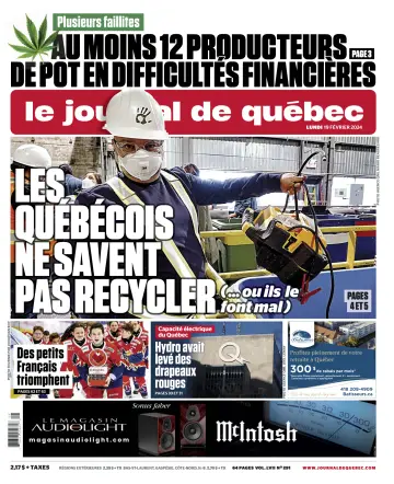Le Journal de Quebec - 19 Feb 2024