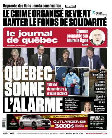 Le Journal de Quebec - 21 Feb 2024