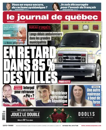 Le Journal de Quebec - 23 Feb 2024