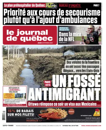 Le Journal de Quebec - 29 Feb 2024