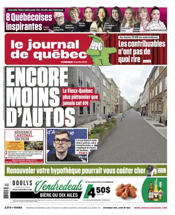 Le Journal de Quebec - 8 Mar 2024