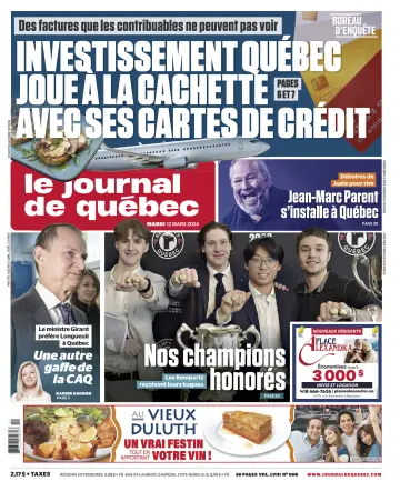 Le Journal de Quebec - 12 Mar 2024