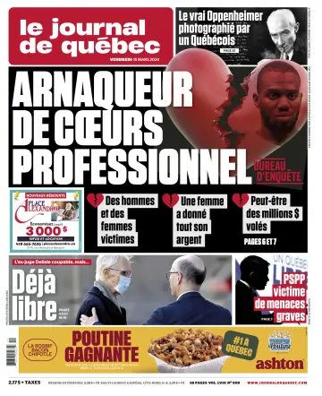 Le Journal de Quebec - 15 Mar 2024