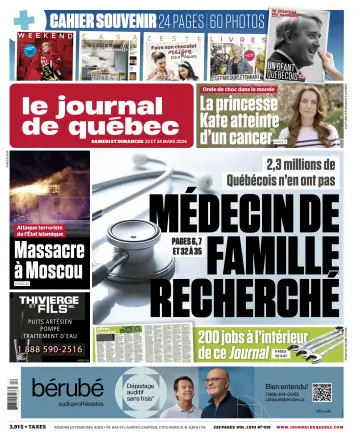 Le Journal de Quebec - 23 Mar 2024
