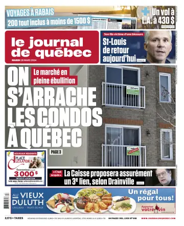 Le Journal de Quebec - 26 Mar 2024
