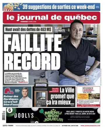 Le Journal de Quebec - 5 Apr 2024