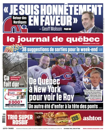 Le Journal de Québec - 12 四月 2024