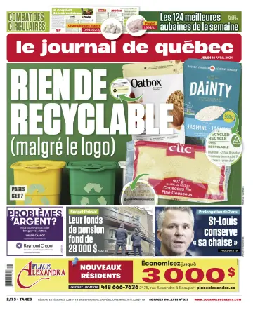 Le Journal de Québec - 18 Aib 2024