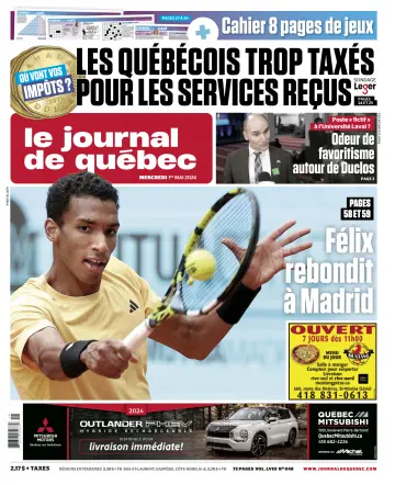 Le Journal de Québec - 01 ma 2024