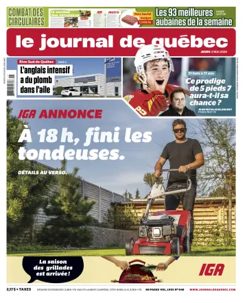 Le Journal de Québec - 2 Bealtaine 2024