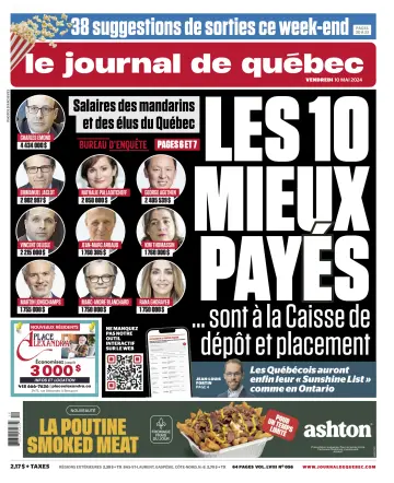 Le Journal de Québec - 10 mayo 2024