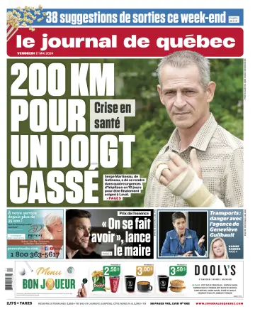 Le Journal de Québec - 17 五月 2024
