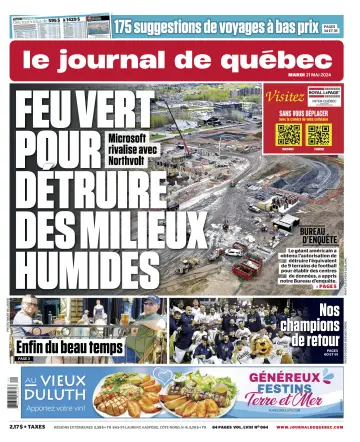 Le Journal de Quebec - 21 May 2024