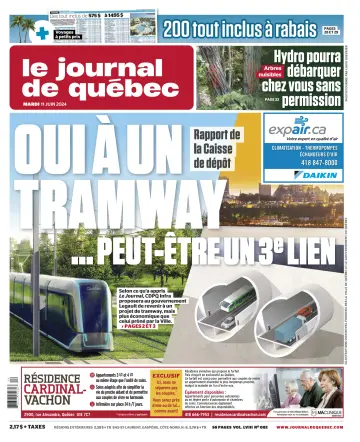 Le Journal de Quebec - 11 Jun 2024