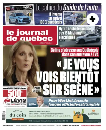 Le Journal de Quebec - 17 Jun 2024