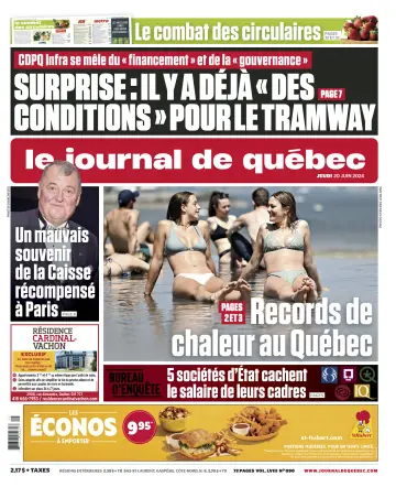 Le Journal de Quebec - 20 Jun 2024