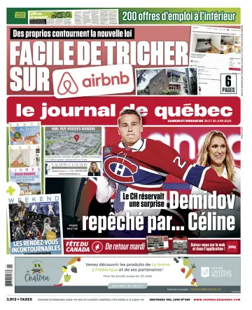 Le Journal de Quebec - 29 Jun 2024