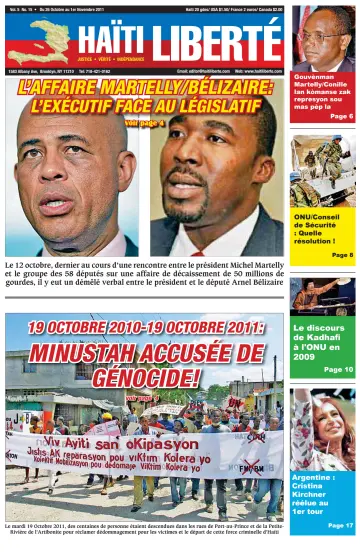 Haiti Liberte - 26 Oct 2011