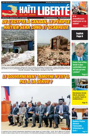 Haiti Liberte - 19 Jun 2013
