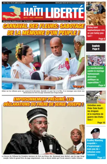 Haiti Liberte - 31 Jul 2013