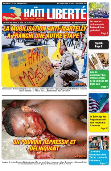 Haiti Liberte - 13 Nov 2013