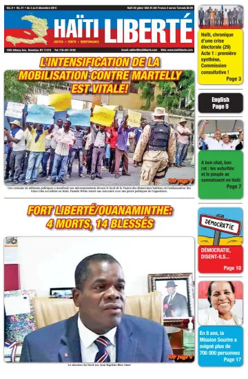 Haiti Liberte - 3 Dec 2014