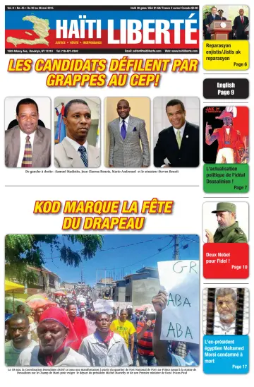 Haiti Liberte - 20 May 2015