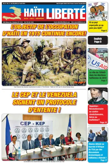 Haiti Liberte - 29 Jul 2015