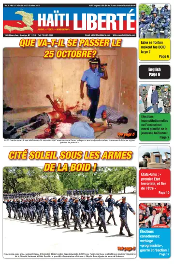 Haiti Liberte - 21 Oct 2015