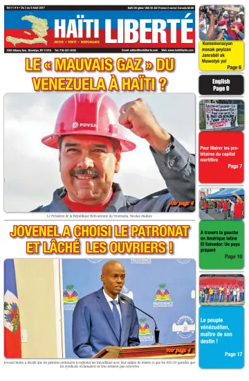 Haiti Liberte - 2 Aug 2017