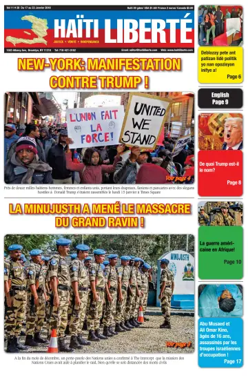 Haiti Liberte - 17 Jan 2018