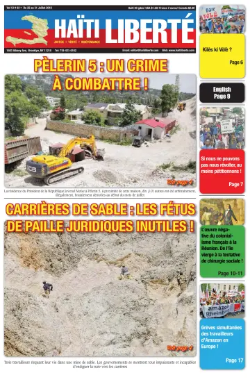 Haiti Liberte - 25 Jul 2018