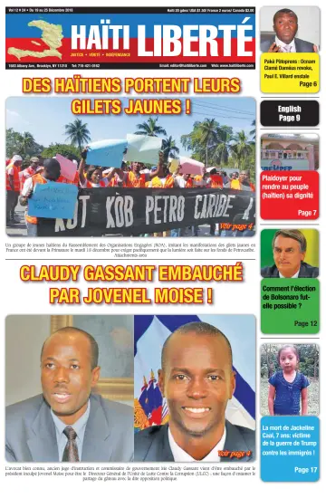 Haiti Liberte - 19 Dec 2018