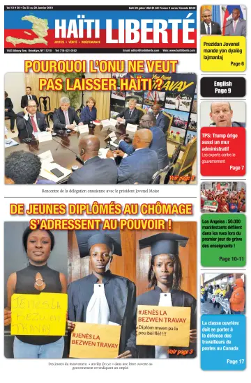 Haiti Liberte - 23 Jan 2019