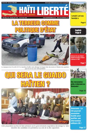 Haiti Liberte - 8 May 2019