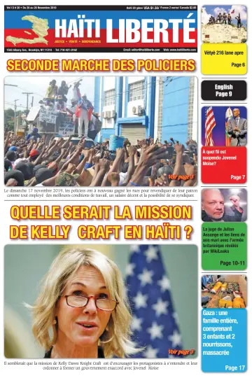 Haiti Liberte - 20 Nov 2019