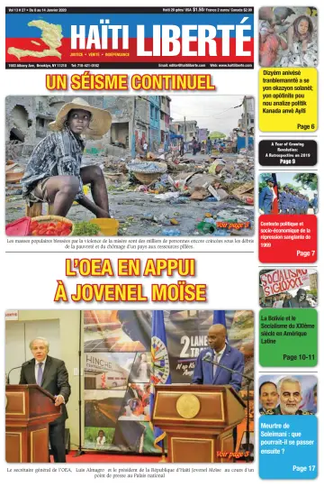 Haiti Liberte - 8 Jan 2020