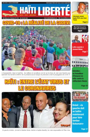 Haiti Liberte - 22 Apr 2020