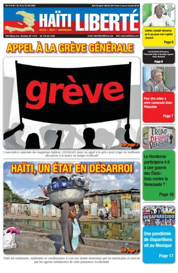 Haiti Liberte - 10 Jun 2020