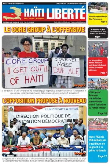 Haiti Liberte - 2 Dec 2020